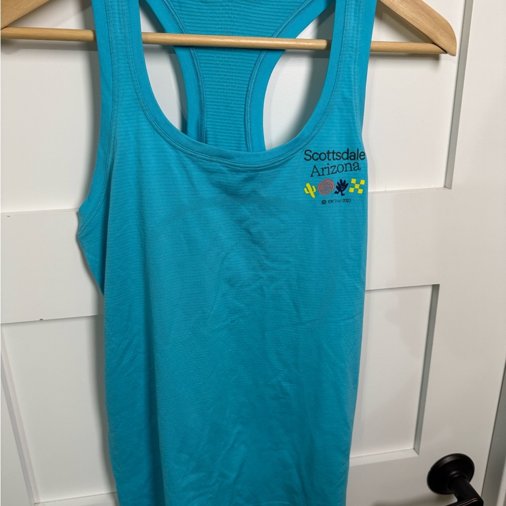 Lululemon Athletica Blue Tank Top